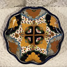 Pottery serving round for sale  Rye