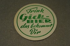 Bierdeckel brauerei gick gebraucht kaufen  Pirna, Dohma, Struppen