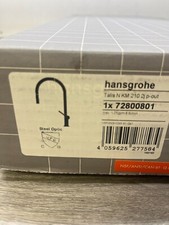 Torneira de cozinha Hansgrohe Talis N 72800801 aço óptico arco alto, estilo O 2 spray comprar usado  Enviando para Brazil