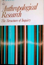 Anthropological research the gebraucht kaufen  Koblenz
