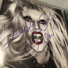 CD autógrafo ASSINADO Lady Gaga - Born This Way Deluxe comprar usado  Enviando para Brazil