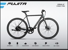 Bici elettrica fujita usato  Italia