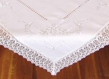 Tischdecke weiß nostalgie gebraucht kaufen  Bad Füssing