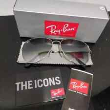 RAY-BAN RB3026, óculos de sol aviador, armação prata/lente grande 62mm cinza gradiente comprar usado  Enviando para Brazil