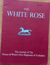 White rose. journal for sale  UK