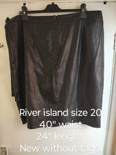 Ladies leather look for sale  ROTHERHAM