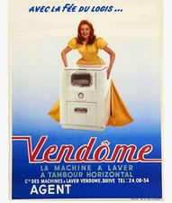 Affiche ancienne vintage d'occasion  Bourges
