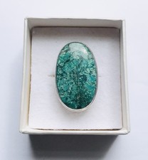 Stunning chrysocolla oval for sale  PRESTON