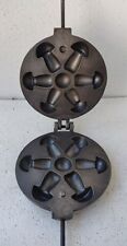 Molde de cogumelos biscoitos soviéticos vintage 3D waffle nozes doces assados caseiros URSS comprar usado  Enviando para Brazil
