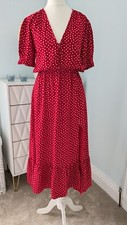 Zara red polka for sale  SMETHWICK