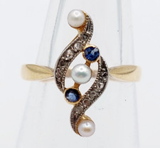Bague marquise antique d'occasion  Paris II