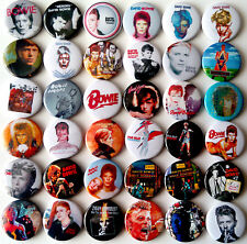 DAVID BOWIE Aladdin Sane Ziggy Stardust Space Oddity Heroes Button Badges Pins comprar usado  Enviando para Brazil