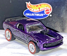 Hot Wheels-Custom-Ford Mustang Mach 1-w/ 5 Spoke Wheels, Redlines & Real Riders, usado comprar usado  Enviando para Brazil