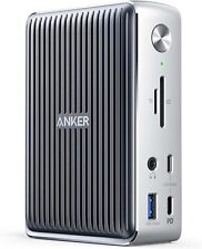 Estação de acoplamento Anker 577 13 em 1 Thunderbolt 3 85W carregamento 4K tela dupla comprar usado  Enviando para Brazil