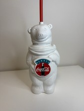 COPO URSO POLAR COCA-COLA Vintage Colecionável COM CANUDO comprar usado  Enviando para Brazil