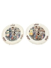 Paire assiettes murales d'occasion Paire assiettes murales d'occasion  Antibes