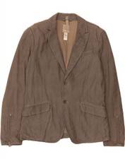 Jaqueta Blazer Masculina DIESEL 2 Botões Reino Unido 40 Grande Bege Houndstooth Algodão AP01 comprar usado  Enviando para Brazil