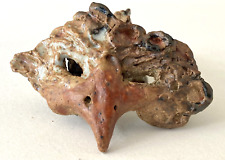 Máscara de máscara arte cerâmica esmaltada rosto abstrato pássaro bico sombrio medieval MCM 50s comprar usado  Enviando para Brazil