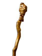 Carved wooden stick d'occasion  Expédié en Belgium
