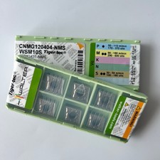 CNMG120404-NMS WSM10S/WALTER 10 PEÇAS/CAIXA comprar usado  Enviando para Brazil