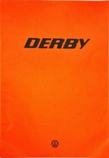 Volkswagen derby brochure for sale  BIGGLESWADE