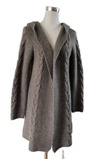 Strickmantel weste kapuze gebraucht kaufen  Kalbach