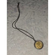 Coin pendant necklace for sale  Ridgeley