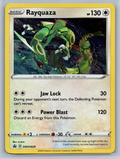 Rayquaza swsh029 black for sale  El Paso
