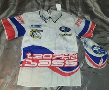 Usado, Camiseta Pro/AM Bass Fishing Tour Lil Angler Trophy Bass com chapéu criança peixe parris rara comprar usado  Enviando para Brazil