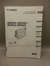 Canon mv650i mv630i for sale  BEDLINGTON