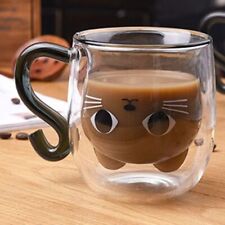 Cartoon cat glass for sale  CHATTERIS