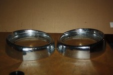 Par Vintage de Anéis de Acabamento de Farol Chevrolet Estilo Caddy Aftermarket - Molduras comprar usado  Enviando para Brazil