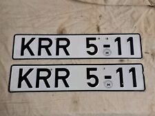 Ddr din nummernschild gebraucht kaufen  Bad Kösen