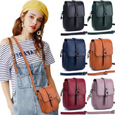 Bolsa tiracolo feminina pequena couro genuíno bolsa de ombro vintage bolsa de celular comprar usado  Enviando para Brazil