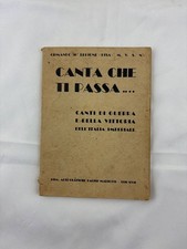 Libretto canta che usato  Torrita di Siena