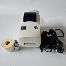 Impressora de etiquetas de rede térmica Zebra TLP2824 Plus PSU fita USB 2x1" etiquetas 96 comprar usado  Enviando para Brazil