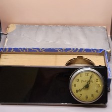 Vintage Ingram Espelho Retrovisor Relógio Haste Vento Gunmetal Vidro Na Caixa, Automotivo comprar usado  Enviando para Brazil