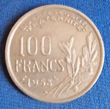 100 francs cochet 1958 chouette d'occasion  Vineuil