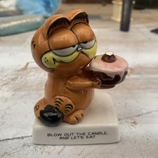 Garfield birthday figurine for sale  SWANSEA