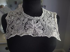 Antique handmade lace for sale  BRIGHOUSE