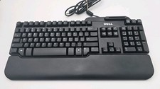 Usado, Teclado USB Dell SK-3205 104 teclas com fio com leitor de cartão inteligente comprar usado  Enviando para Brazil