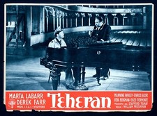 Teheran fotobusta poster usato  Torino