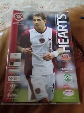 Hearts hibs programme for sale  LEVEN