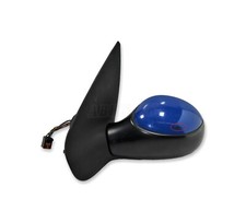 Espelho de porta elétrico lateral esquerdo Peugeot 206 & SW 04-09 96480965XT azul royal PND comprar usado  Enviando para Brazil
