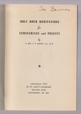 Holy hour meditations for sale  Saint Louis