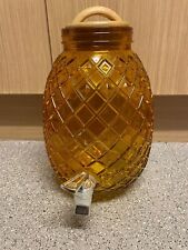 Pineapple glass beverage for sale  EASTLEIGH