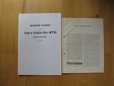 Ato elektrouhr informative gebraucht kaufen  Michendorf