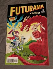 Futurama comics signed d'occasion  Expédié en Belgium