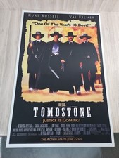 Tombstone movie 11x17 for sale  Benson