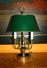 Brass bouillotte lamp for sale  Sharptown